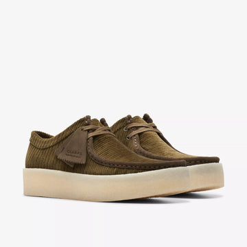 Wallabee Cup Green Cord - OK