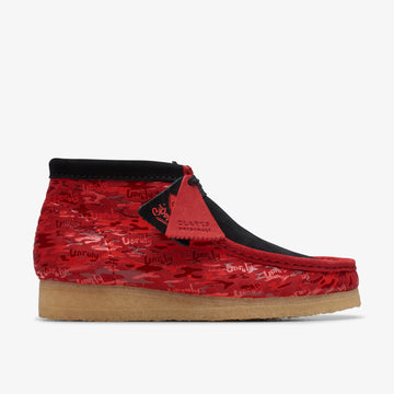 Wallabee boot Red Camouflage Rouge - ok