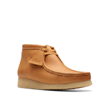 Wallabee Boot Mid Tan Leather - ok