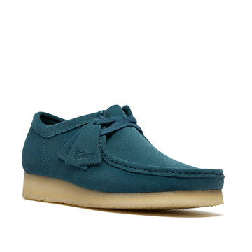 Wallabee Mid Blue Suede - OK