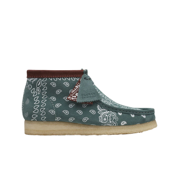 Wallabee Boot Green Paisley - OK