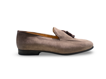 Camoscio Taupe loafer - OK