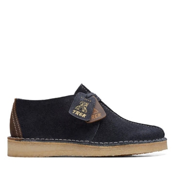Desert Trek Suede Navy Blue Ink Hairy - ok