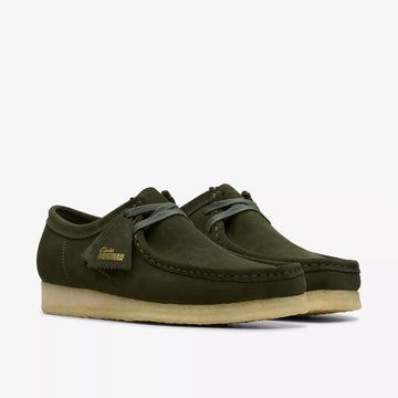 Wallabee Forest Green Suede - ok