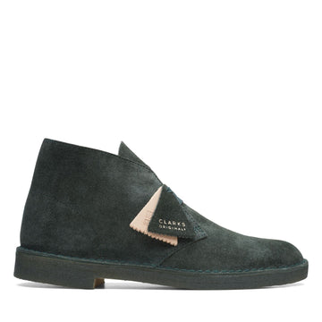 Desert Boot Dark Green Hairy Vert Fonce Poilu -ok