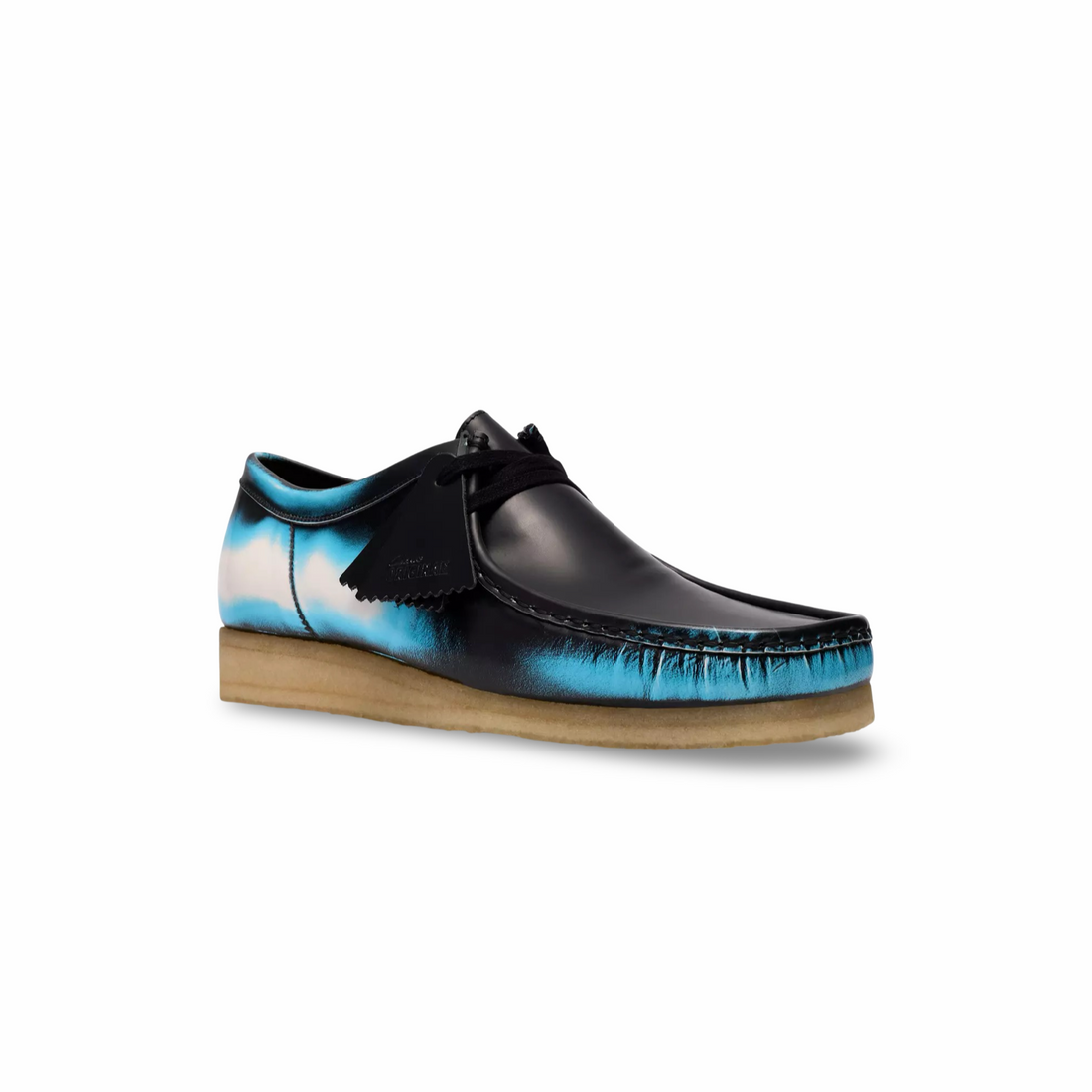 Wallabee Black Brush Off