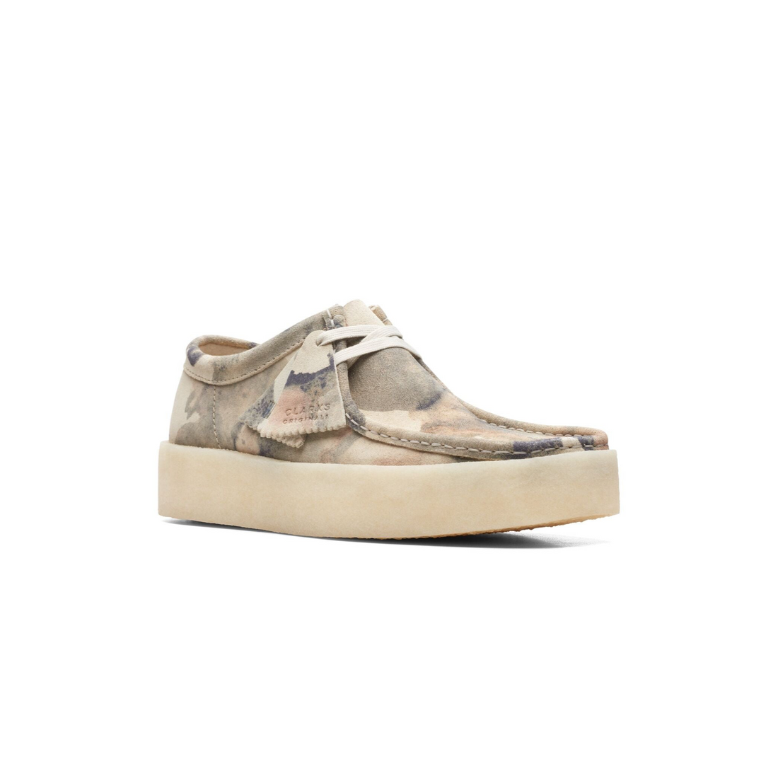 Wallabee Cup Off White Camouflage