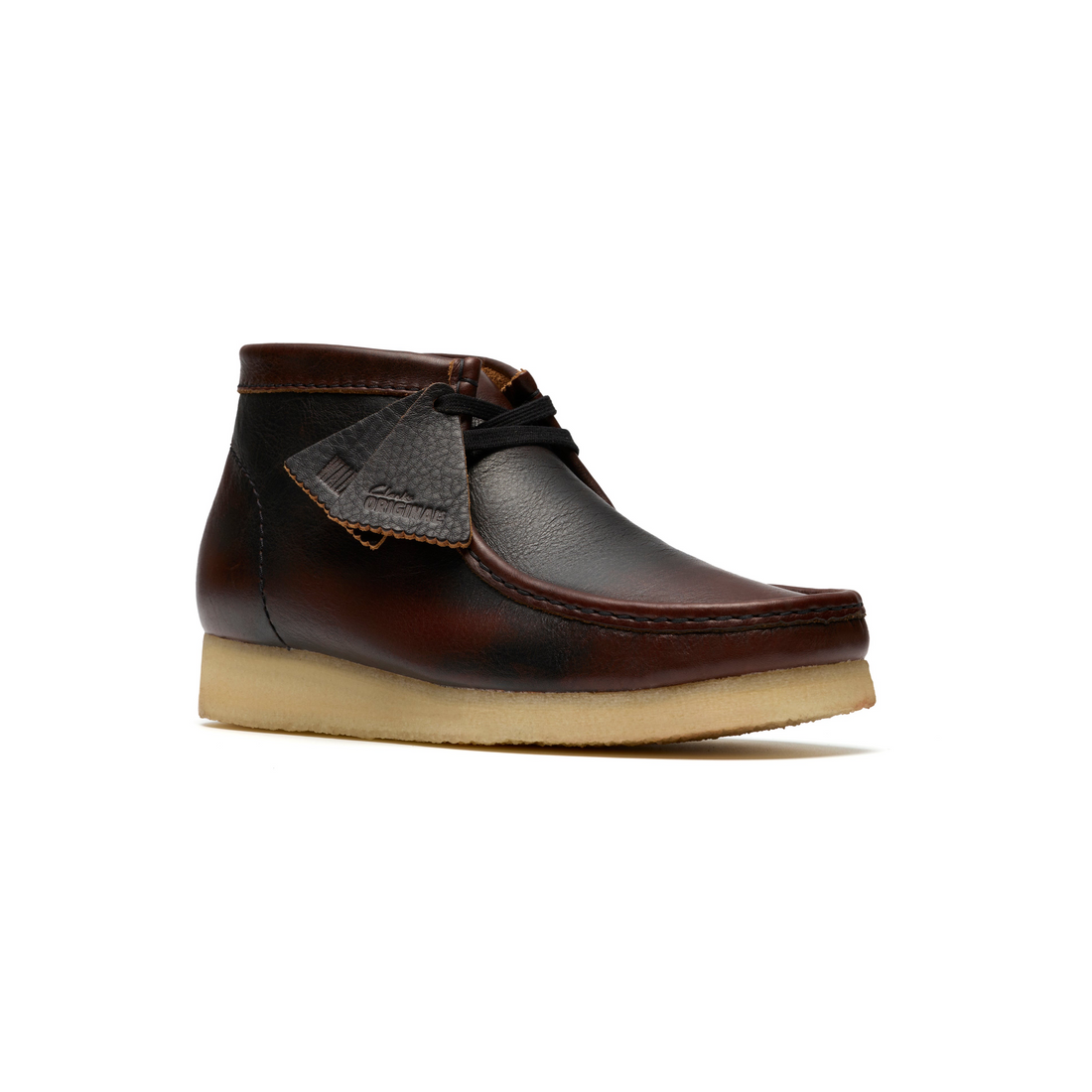 Wallabee Boot Dark Tan Combi