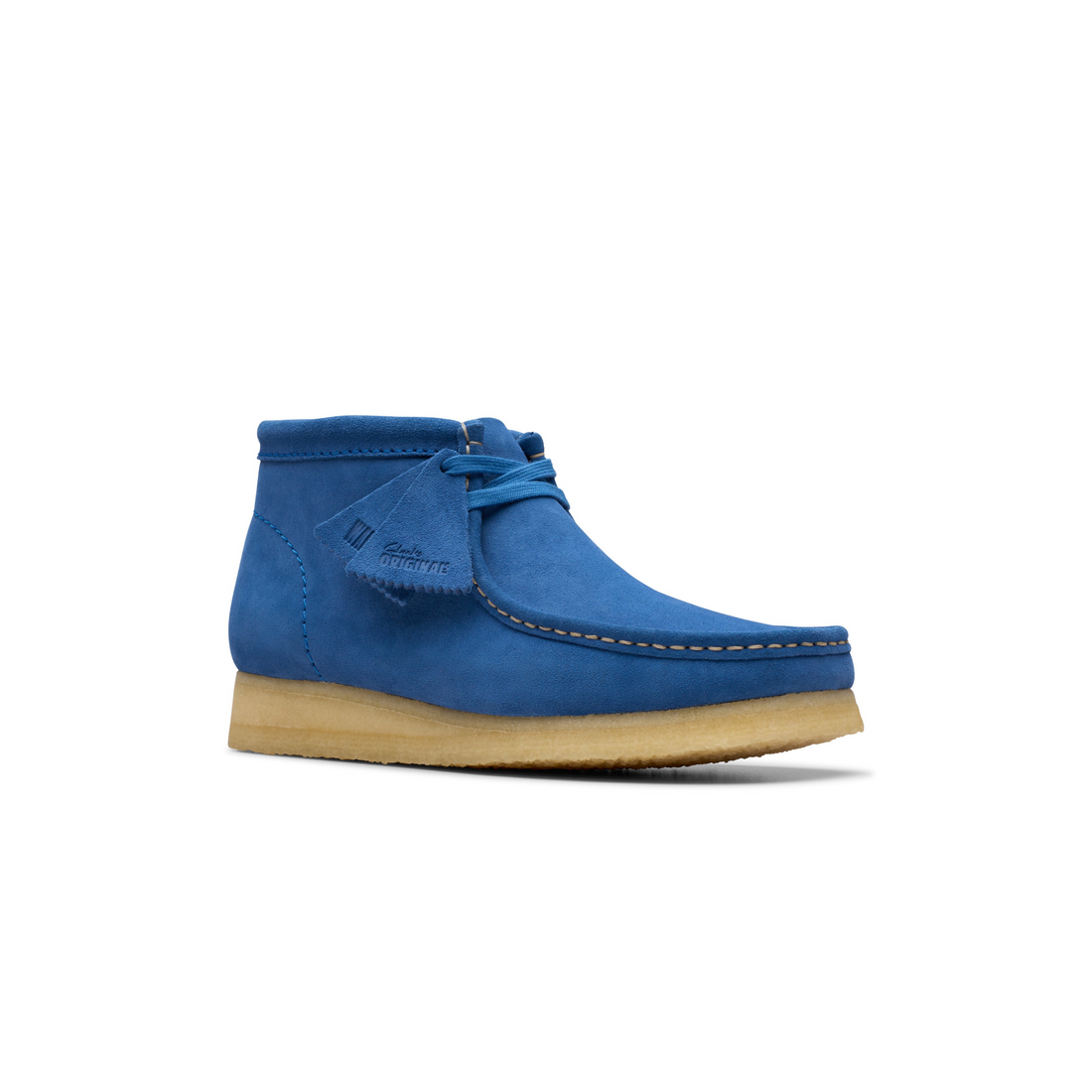Wallabee Boot Blue Suede