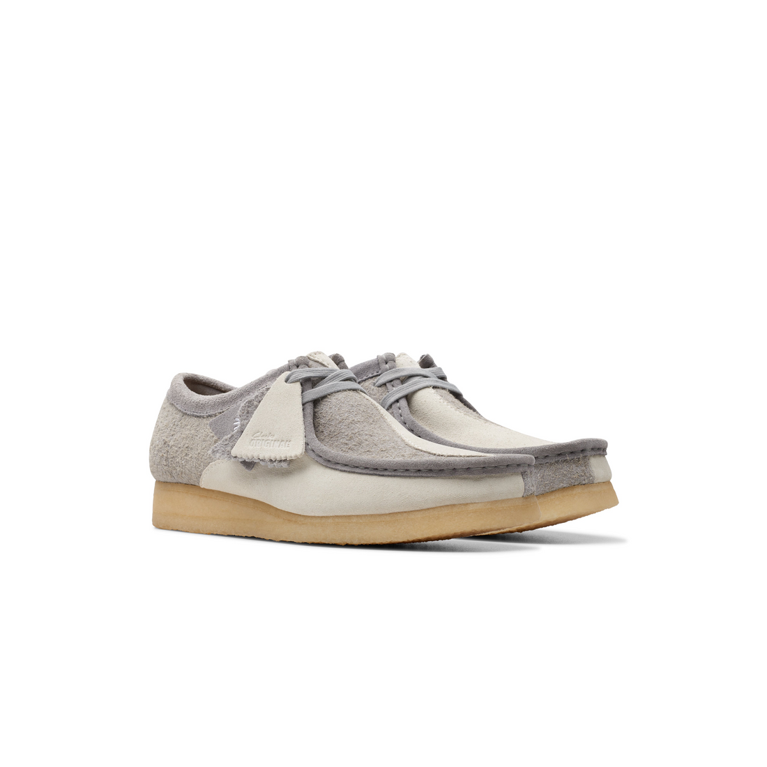 Wallabee Grey/Off White