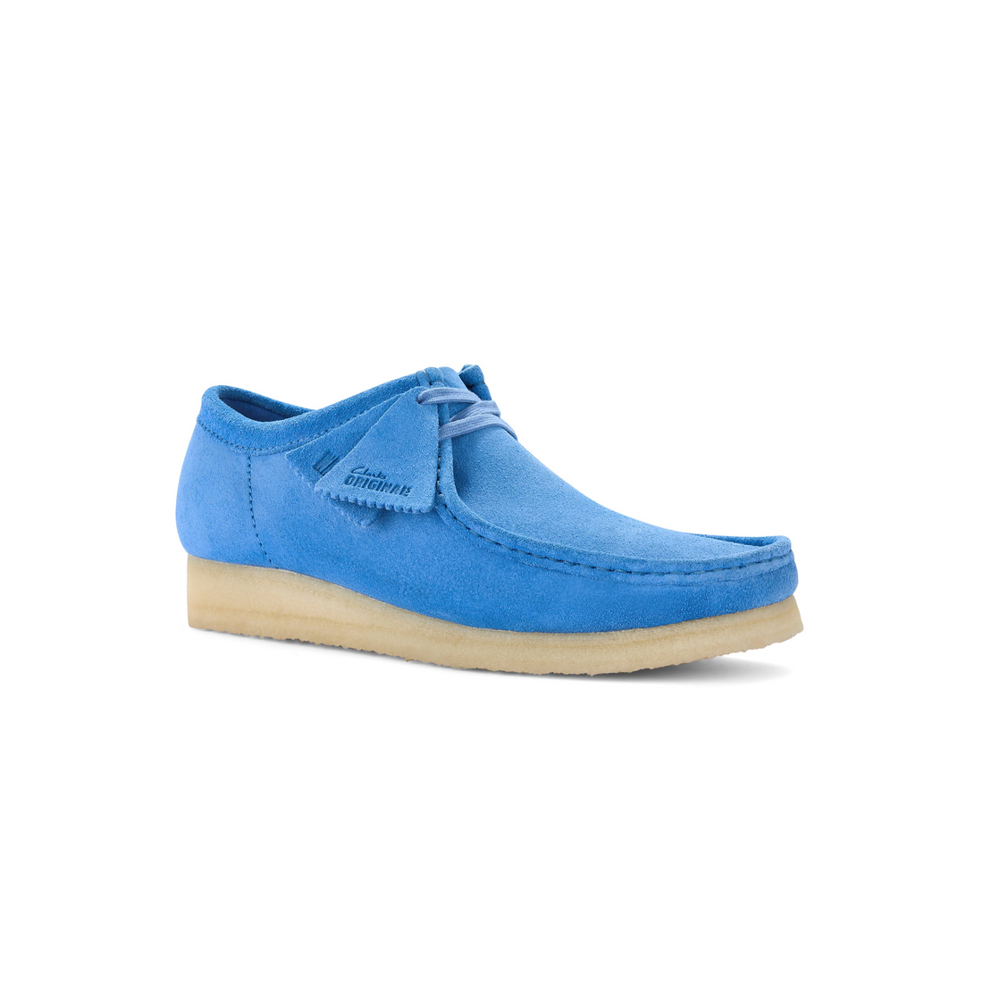 Wallabee Blue Suede