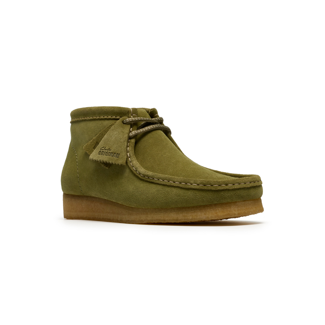 Wallabies Boot Green Suede