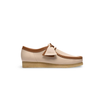 Wallabee White Combi Leather