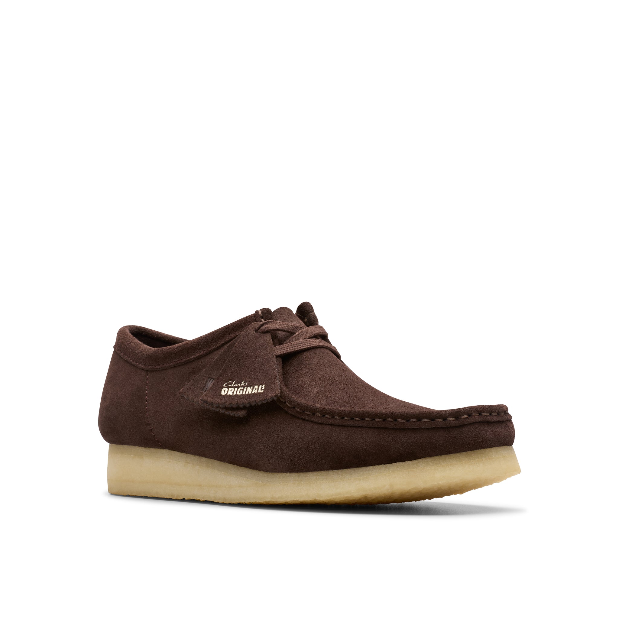 Wallabee Dark Brown Suede - ok
