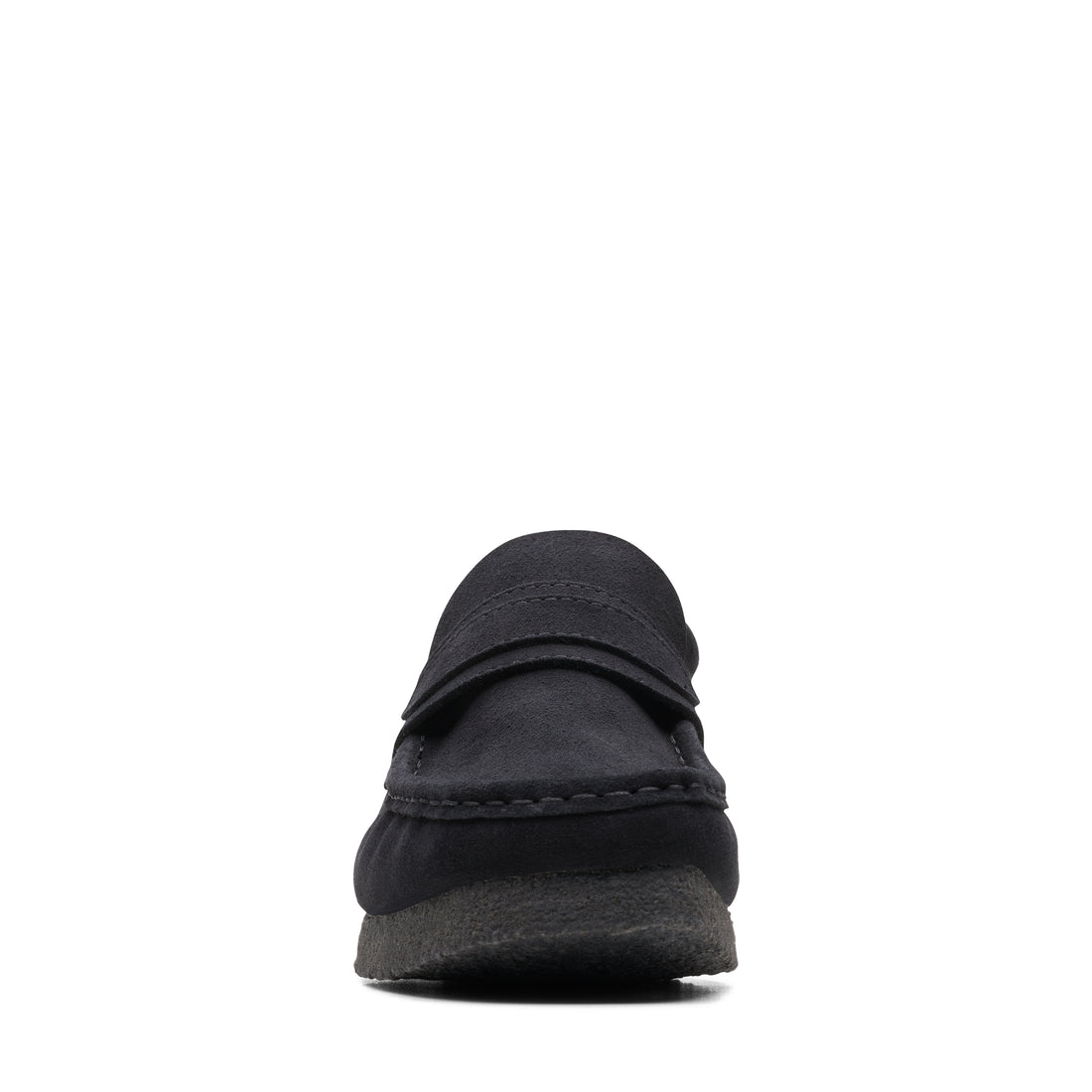 Wallabee Loafer Black Suede - ok