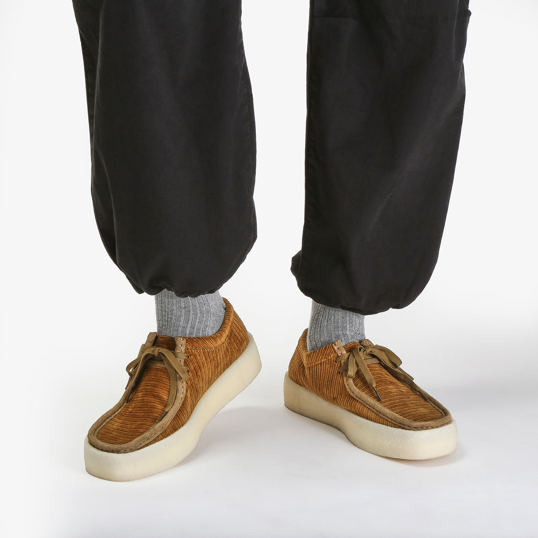 Wallabee Cup Tan Cord Cordon Beige - ok