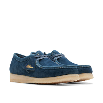 Wallabee Navy/Teal Suede - OK