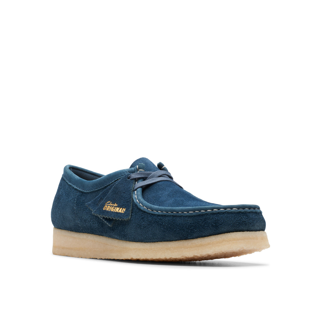 Wallabee Navy/Teal Suede - OK