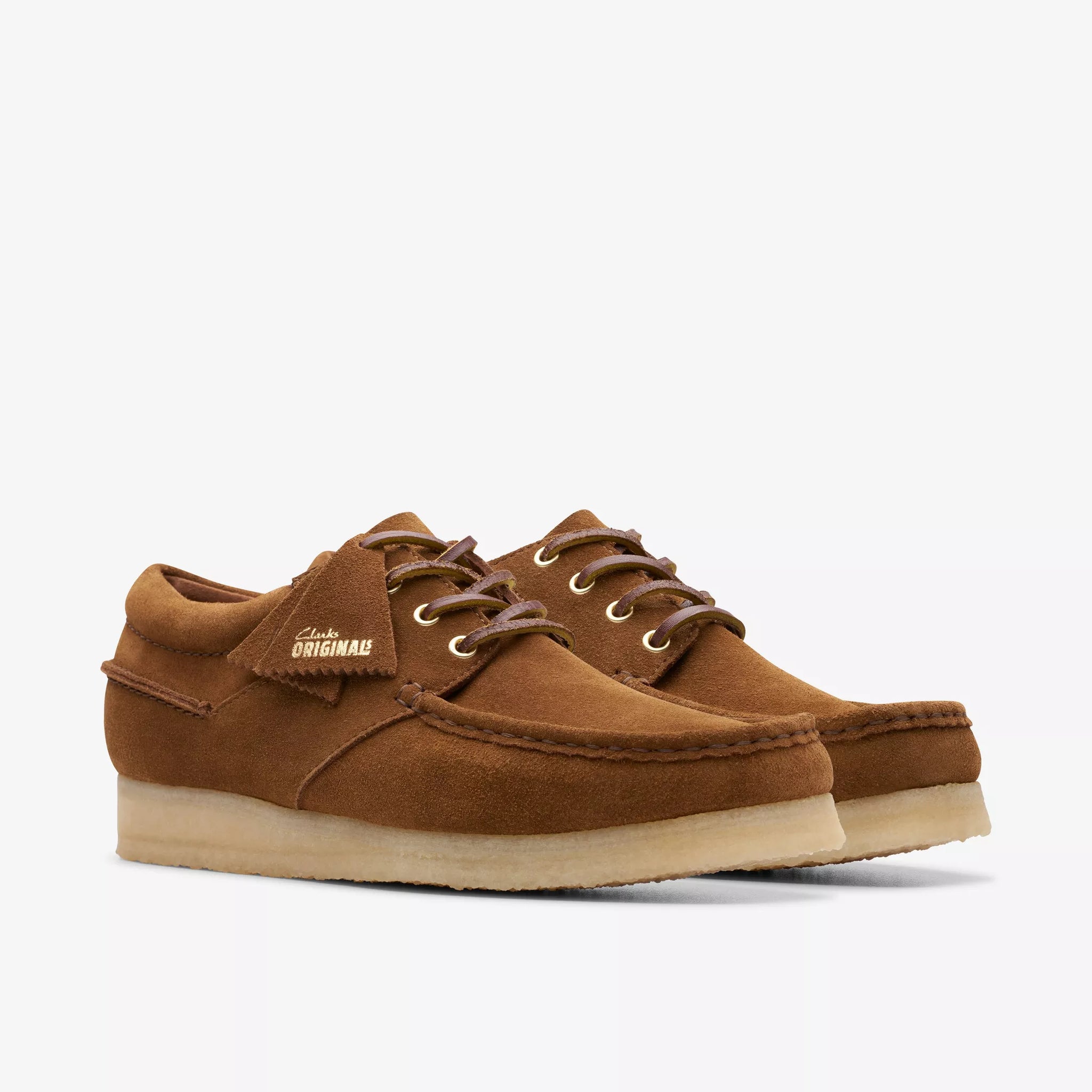 Wallabee Boat Cola Suede - OK