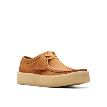 Wallabee Cup Mid Tan Lea - ok