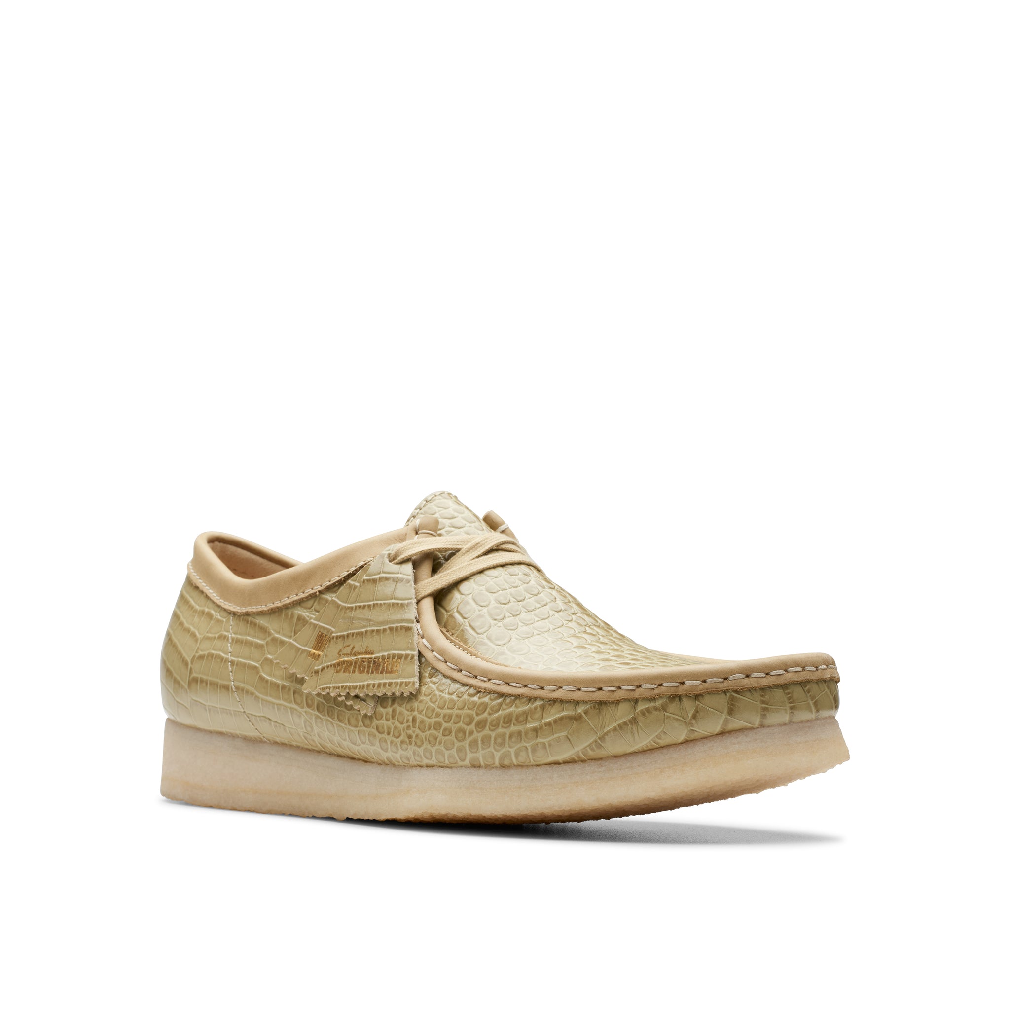 Wallabee Maple Croc - ok