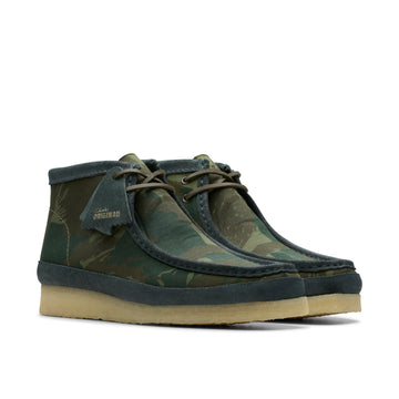 Wallabee Boot Green Camouflage-ok