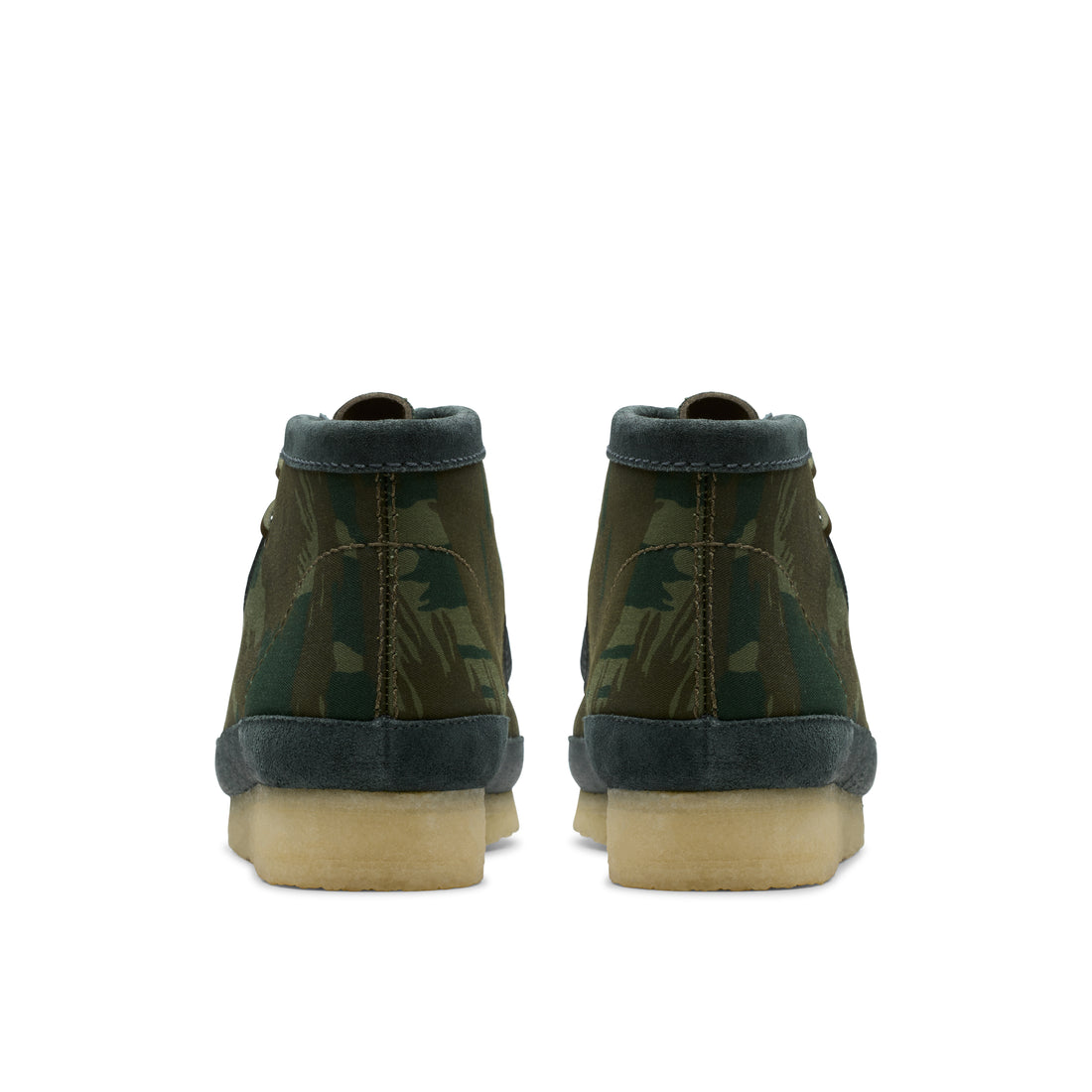 Wallabee Boot Green Camouflage-ok