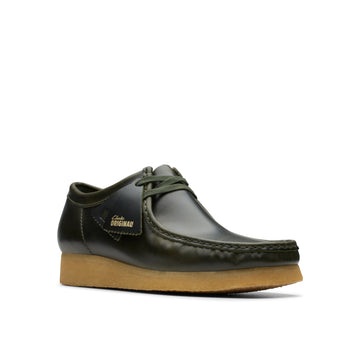 Wallabee forest green lea - ok