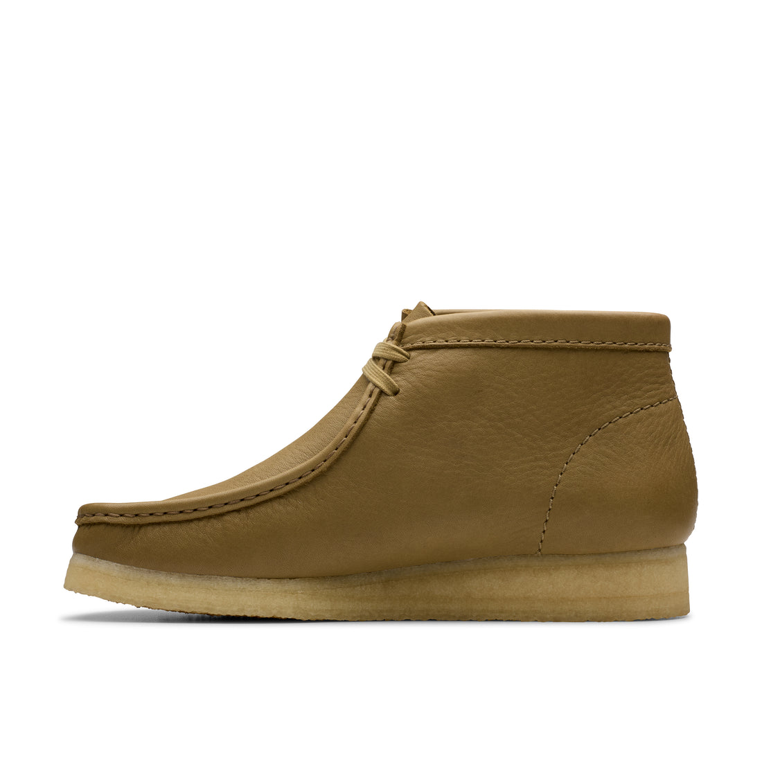 Wallabee Boot Dark Olive Leather - ok