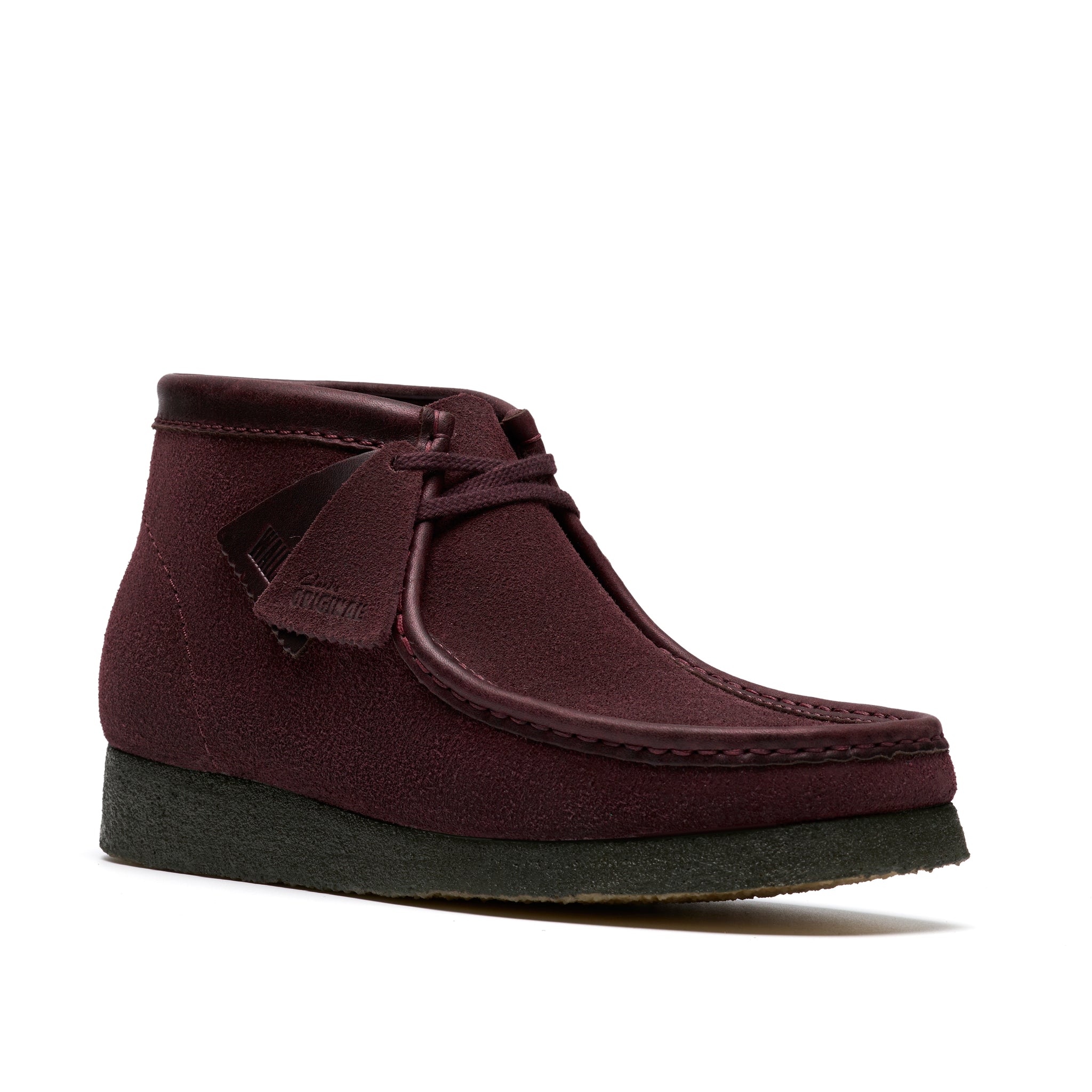 Wallabee Boot Purple Grape Suede
