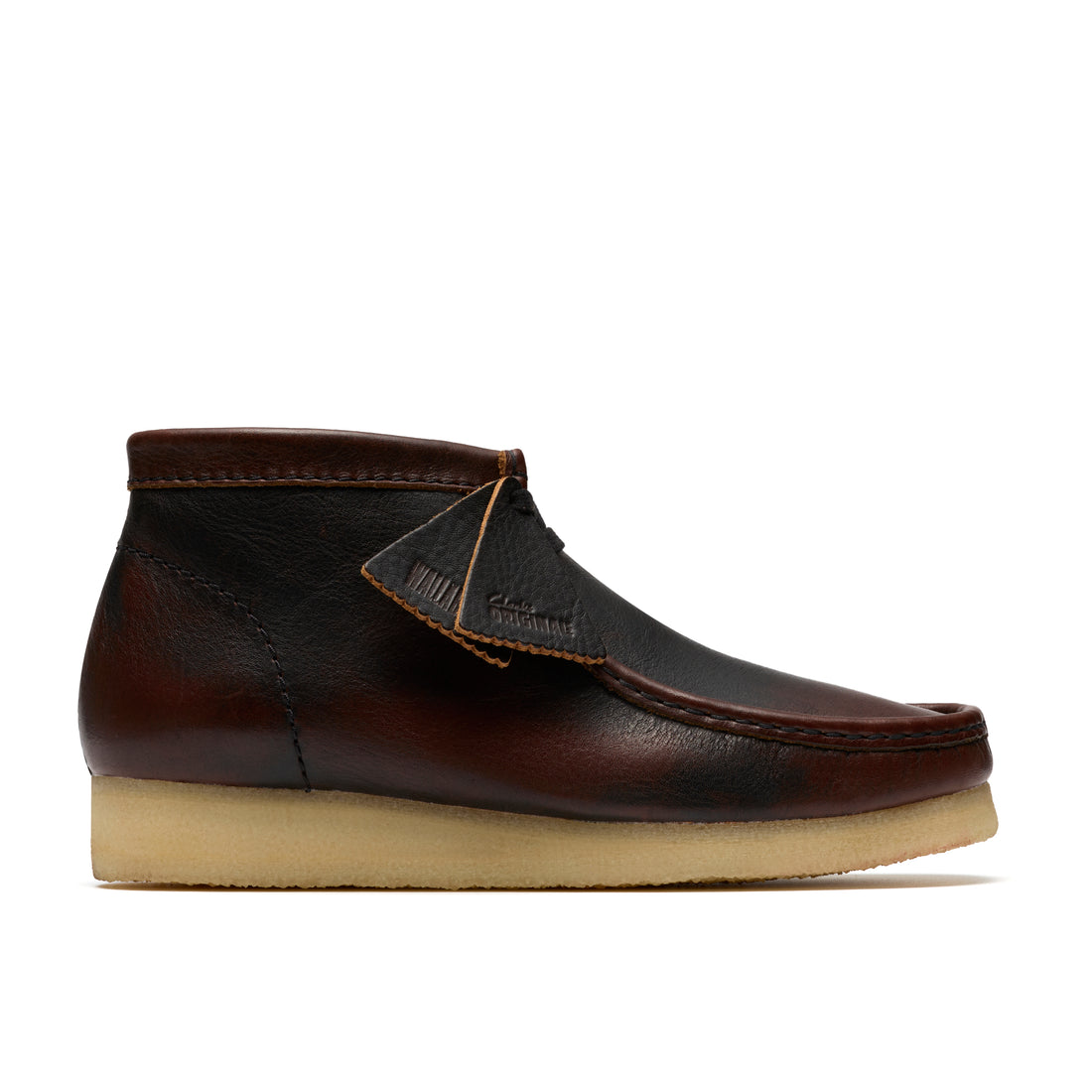Wallabee Boot Dark Tan Combi