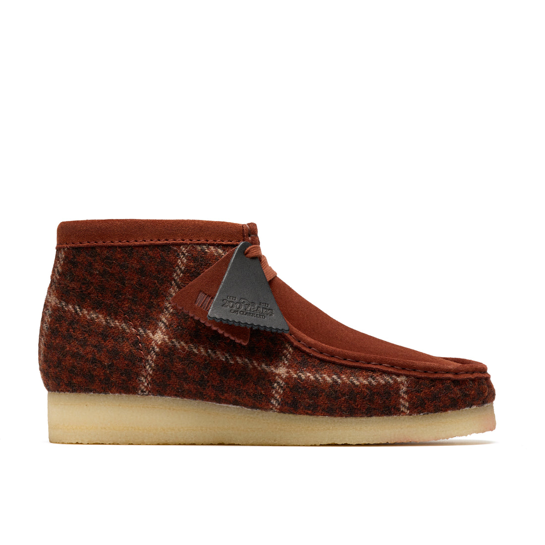 Wallabee Boot Rust Tweed Comb