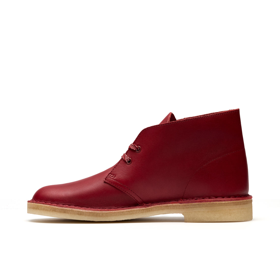 Desert Boot Dark Red Leather
