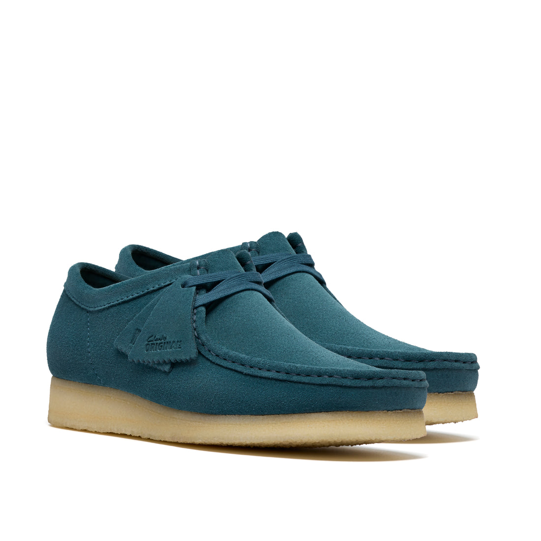 Wallabee Mid Blue Suede - OK