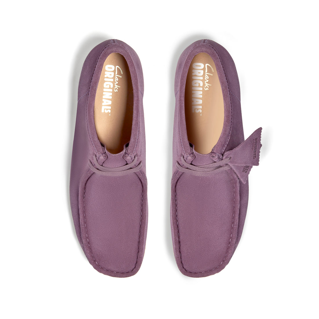 Wallabee Plum Suede