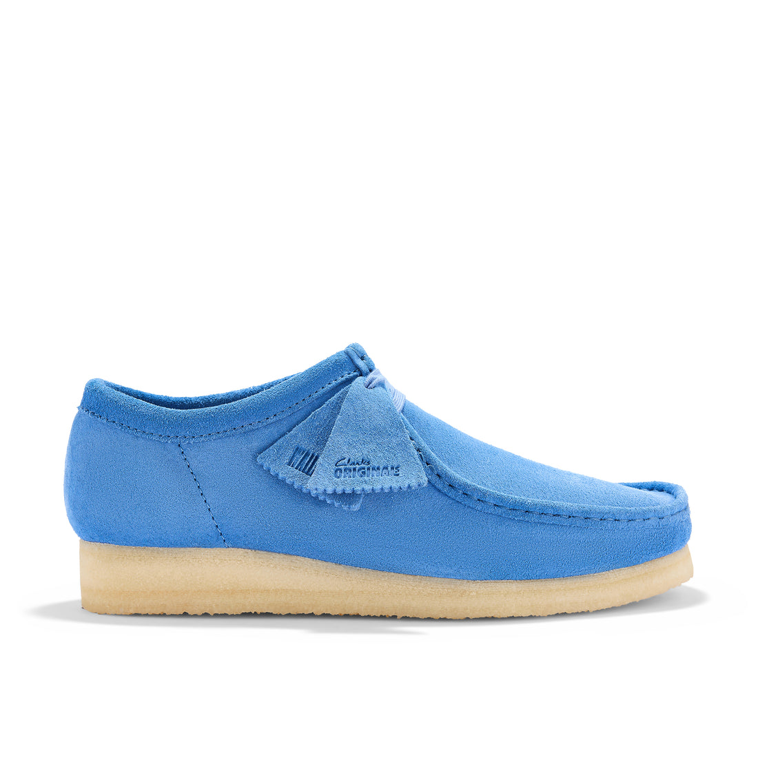 Wallabee Blue Suede