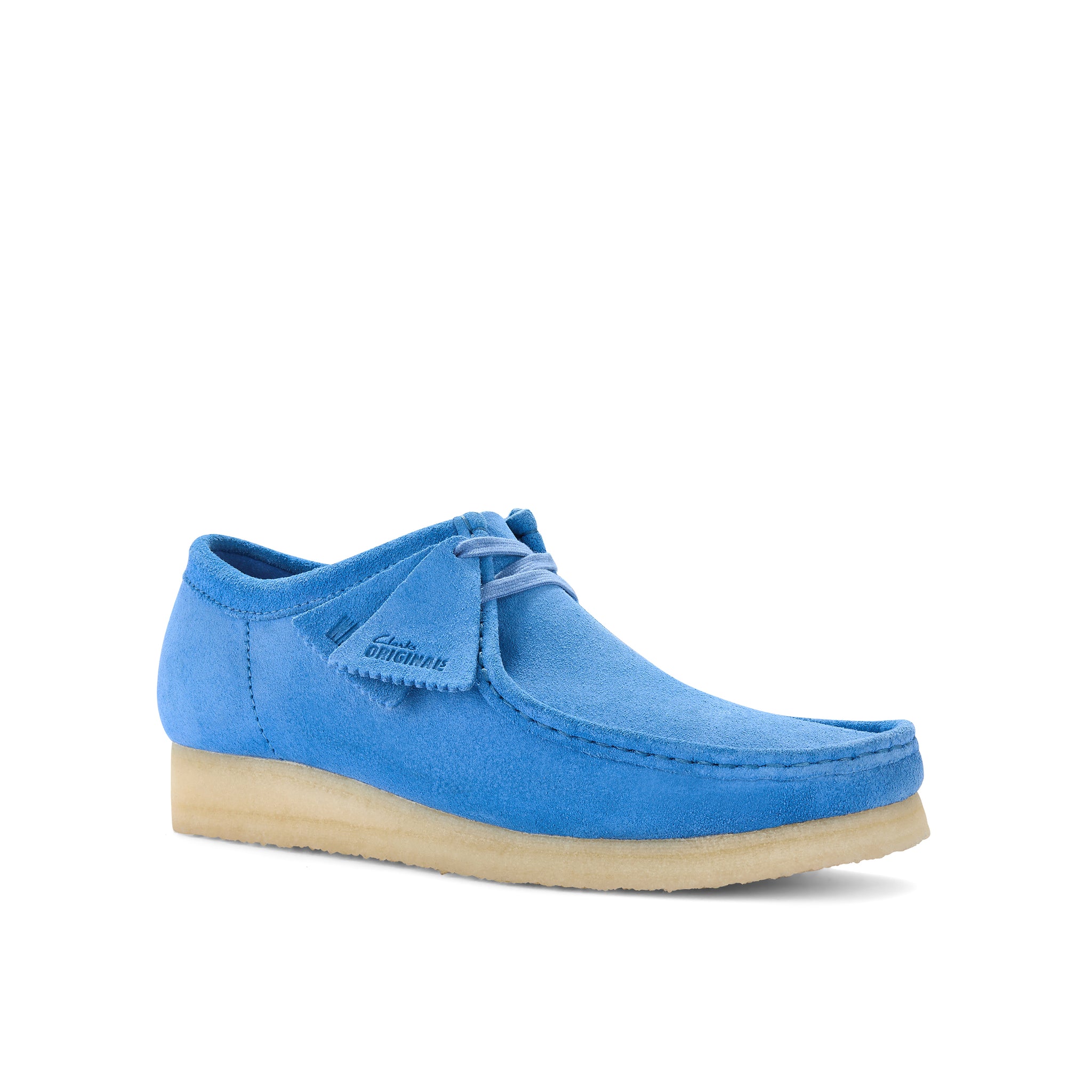 Wallabee Blue Suede
