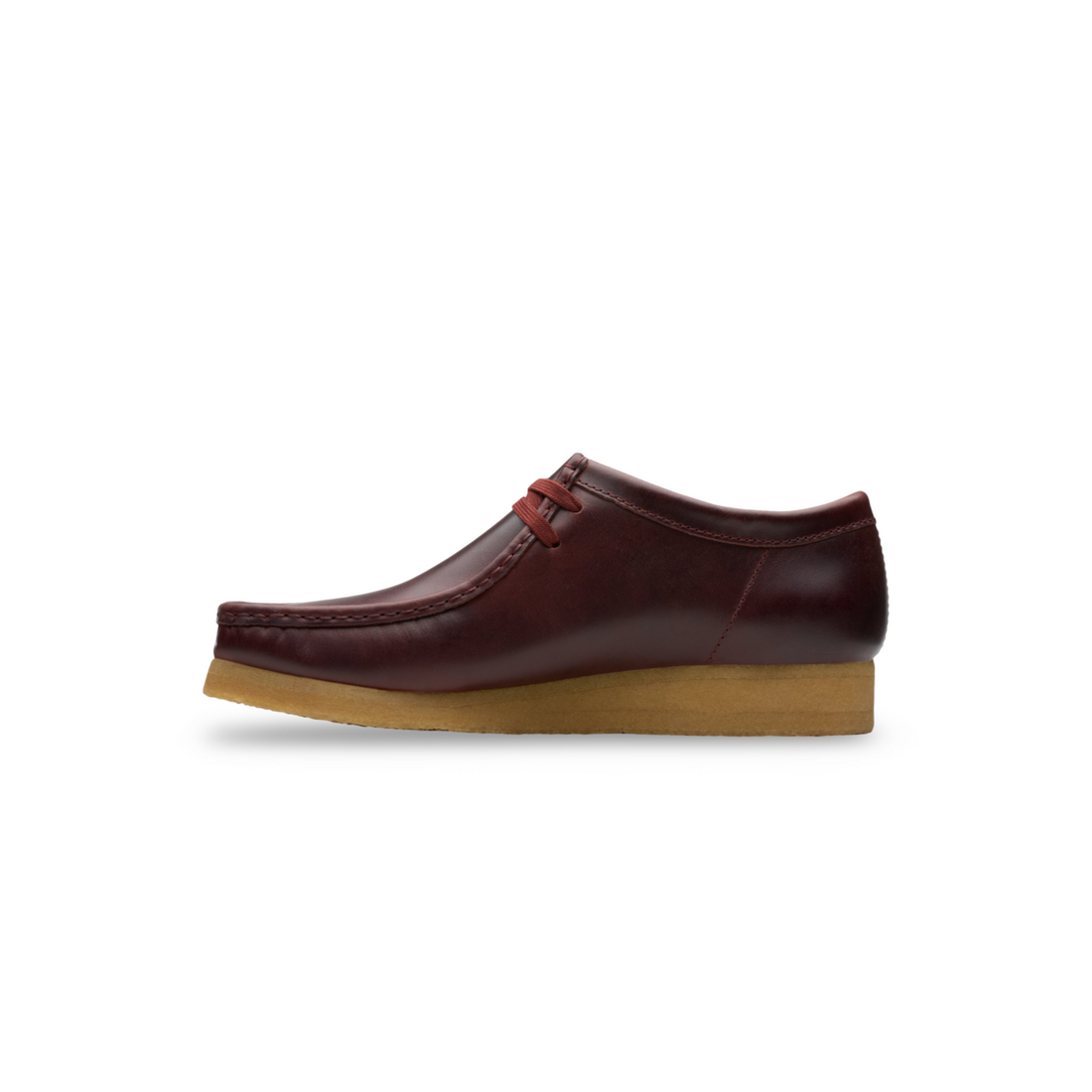 Wallabee Deep Red Leather