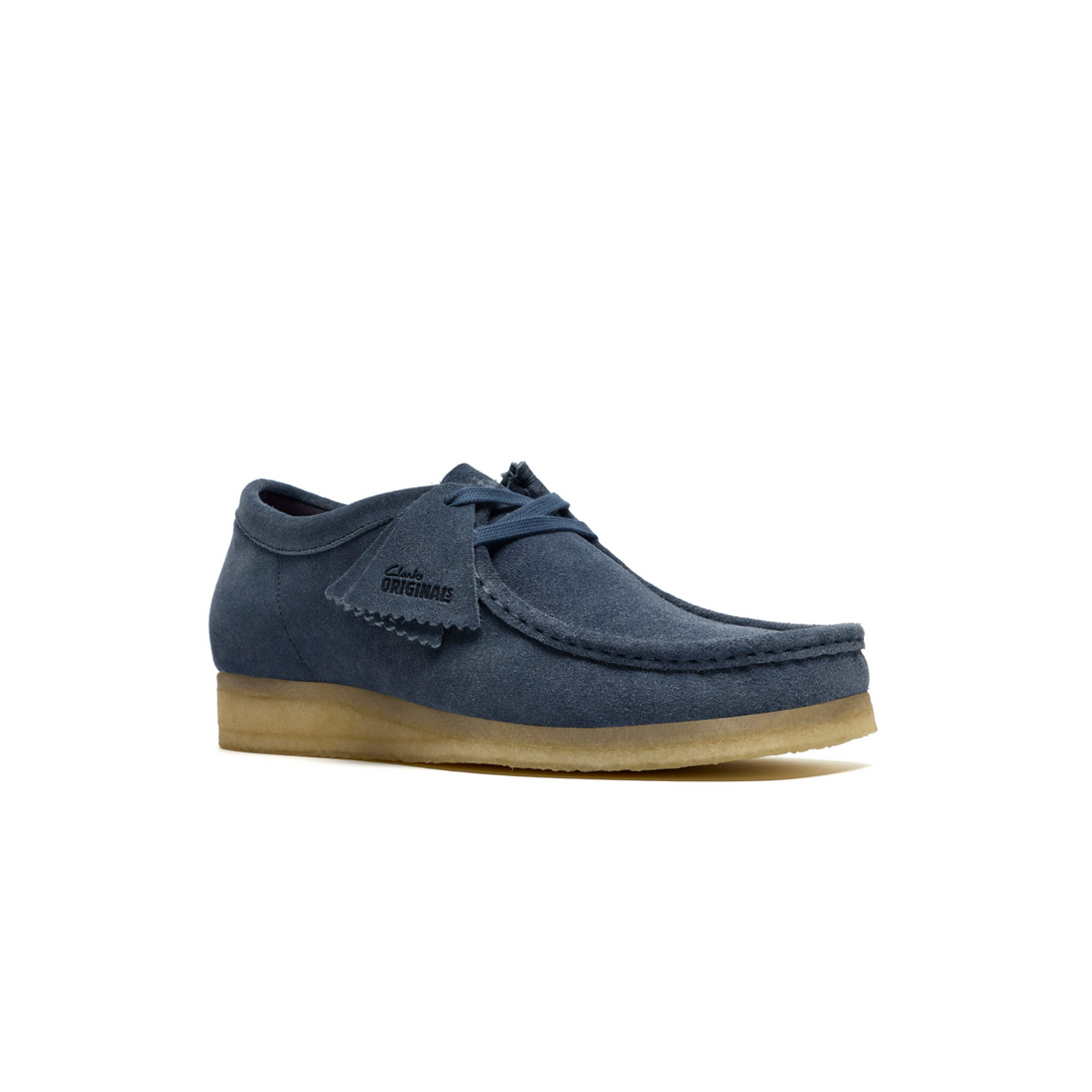 Wallabee Denim Blue Suede