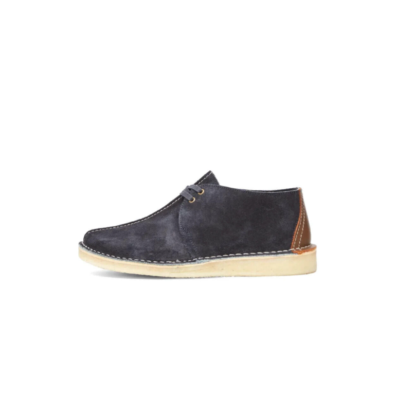 Desert Trek Suede Navy Blue Ink Hairy