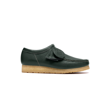 Wallabee RB Dark Green Leather
