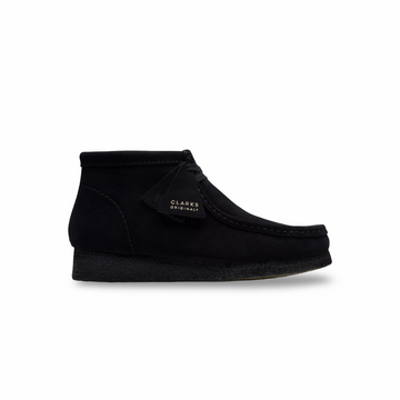 Wallabee Boot Black Suede