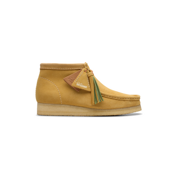 Wallabee Boot Golden Tan Suede