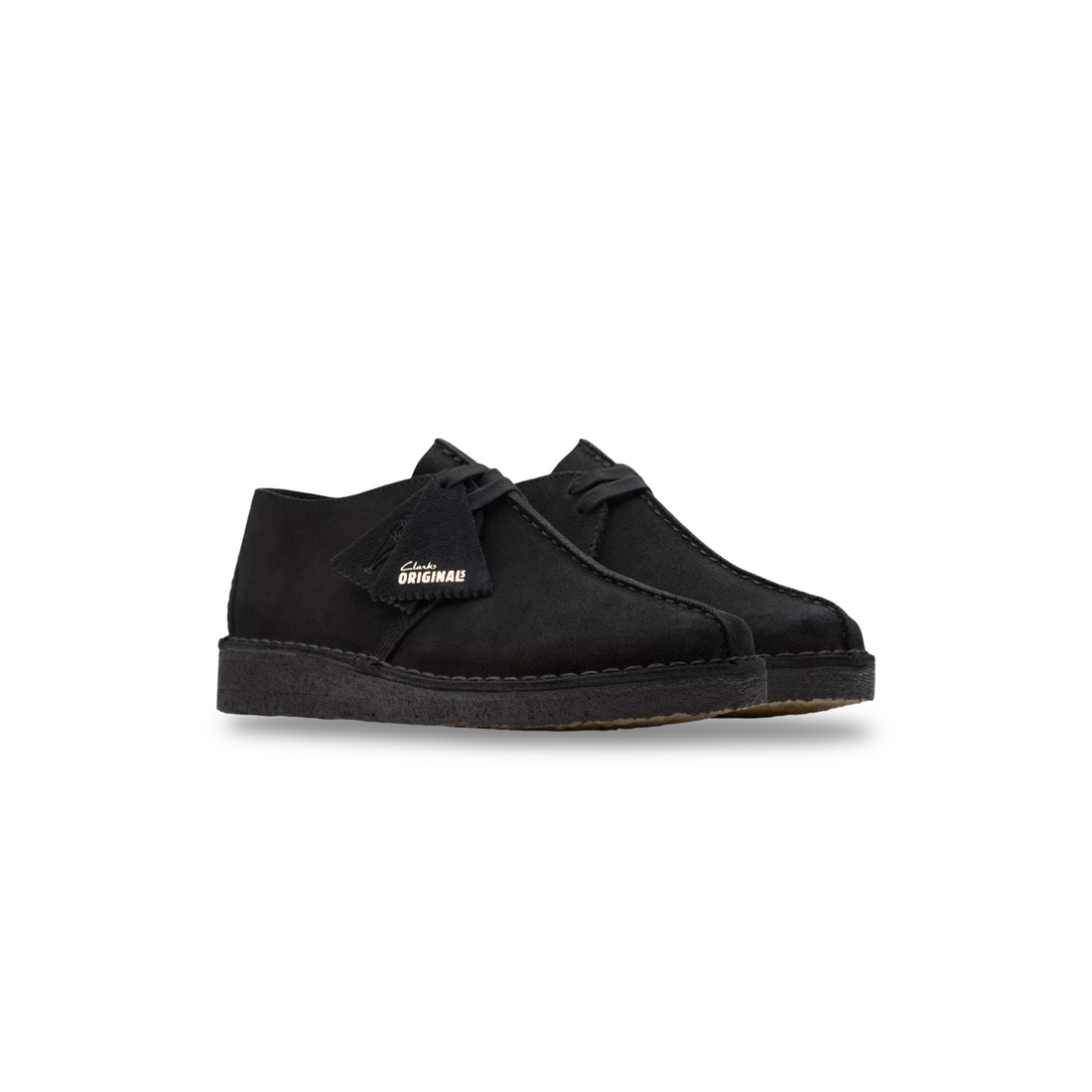Desert Trek Black Suede