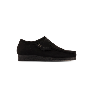 Wallabee Black Suede