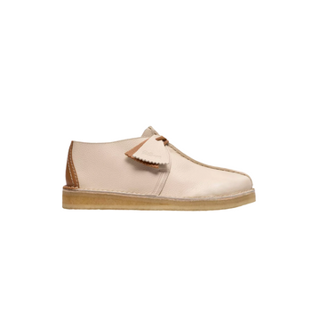 Desert Trek White Combi Leather