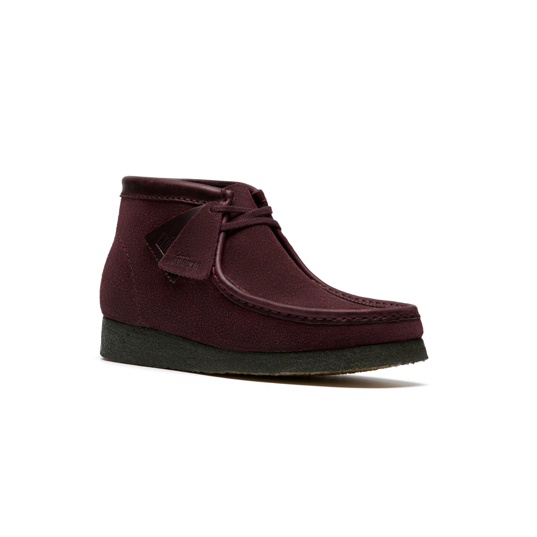 Wallabee Boot Purple Grape Suede