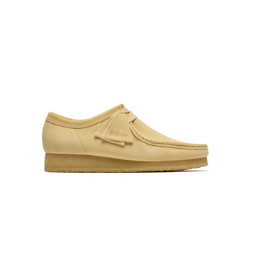 Wallabee Pale Yellow Suede