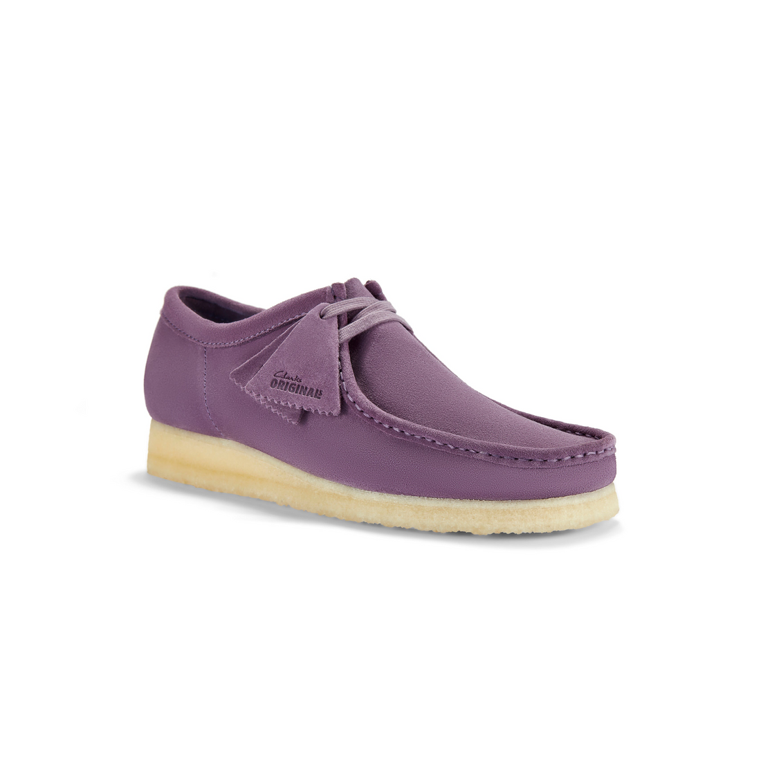 Wallabee Plum Suede