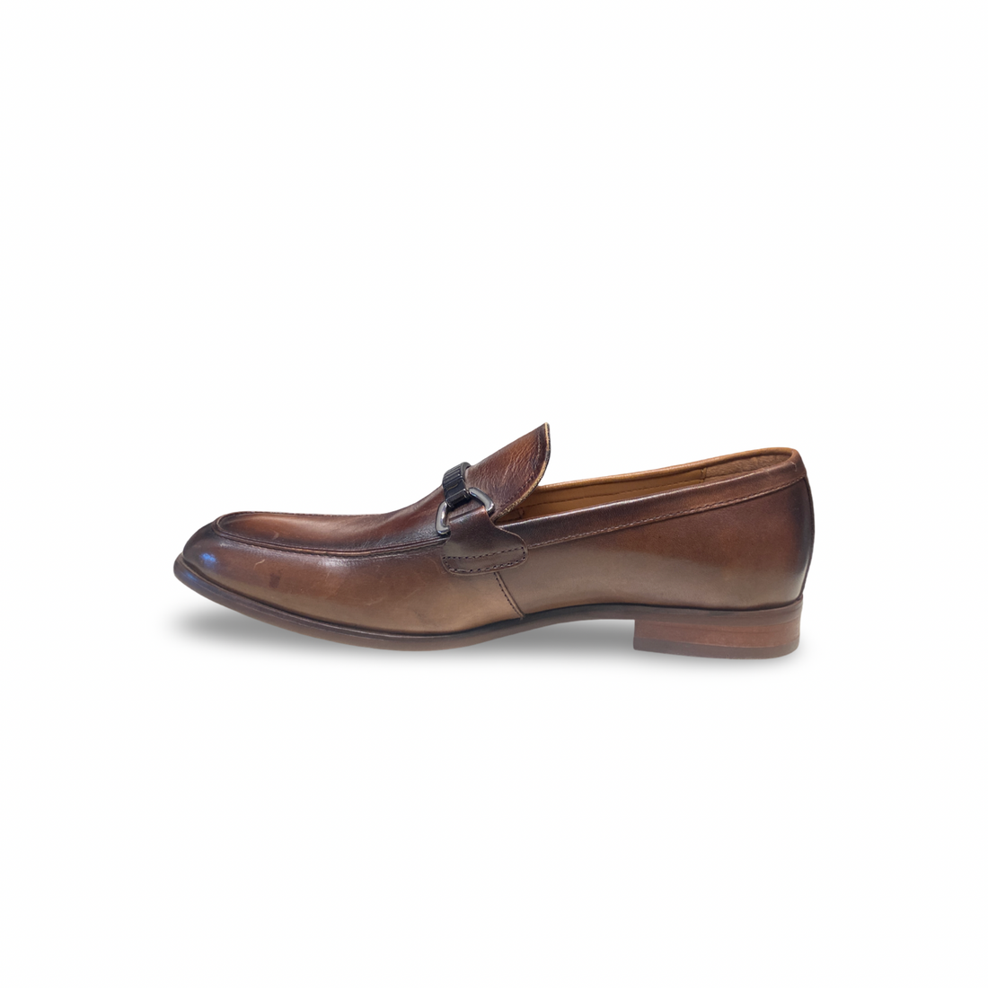 PRAKTIKL Brown Leather Loafer